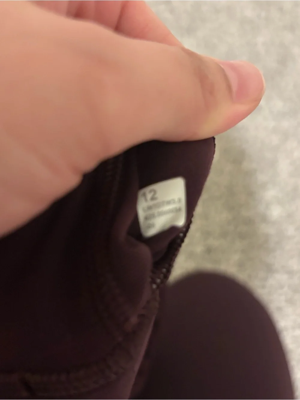 Lululemon Black Plum Align top